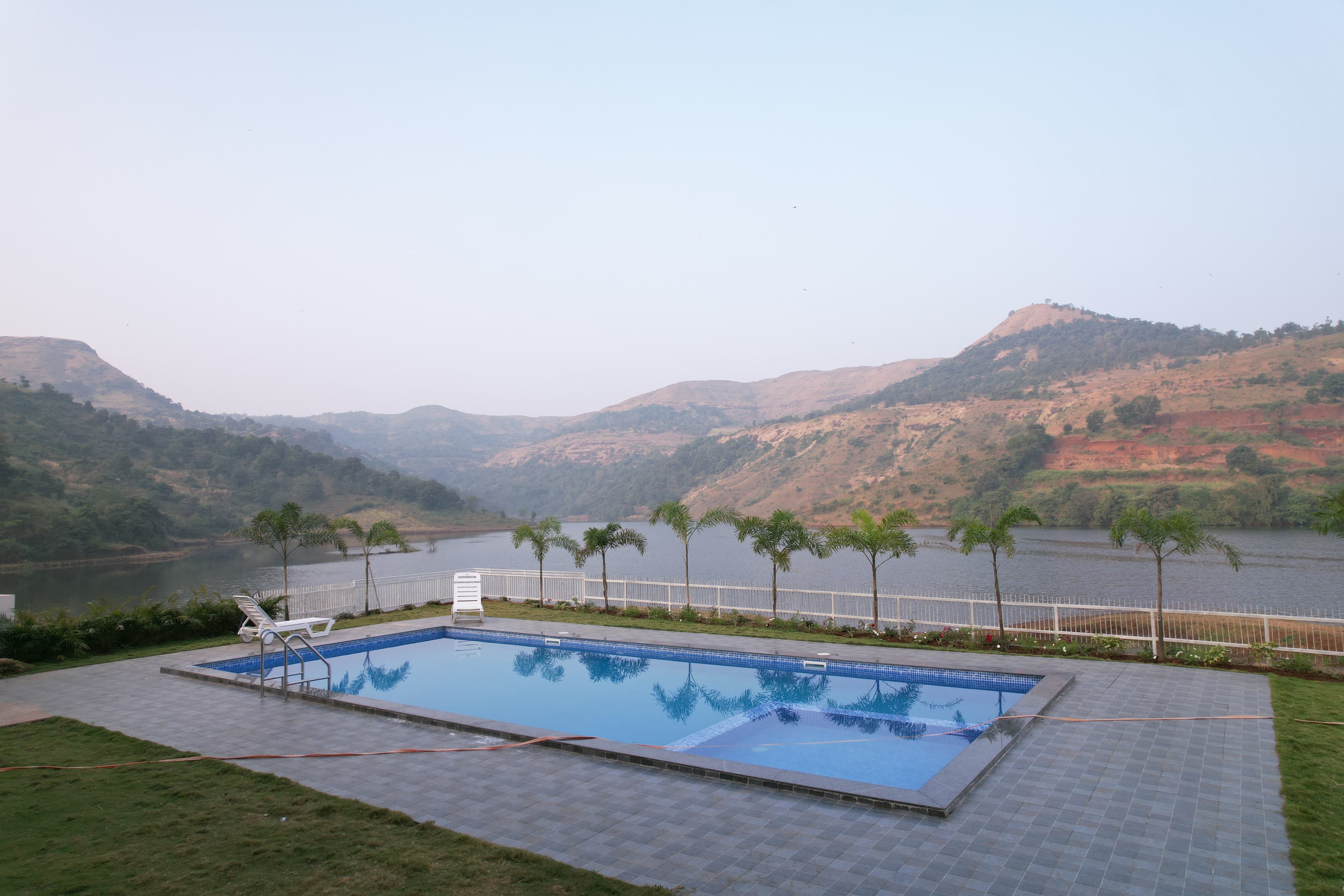 Aerial Villa View